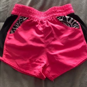 Girls athletic shorts